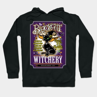 Jim8ball - Black Cat Witchery Hoodie